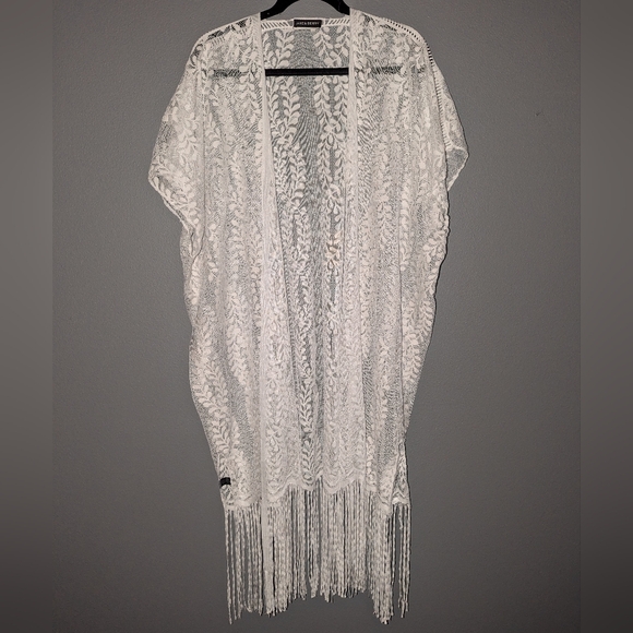 Jane and Barry white lace swimsuit overlay or lace overlay 30x18x47 - Picture 1 of 4